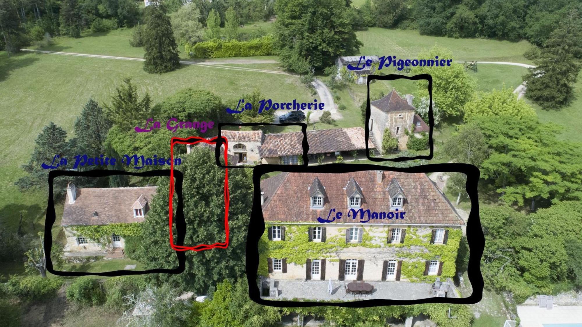 Vila Le Manoir De St Marcel Saint-Marcel-du-Périgord Exteriér fotografie