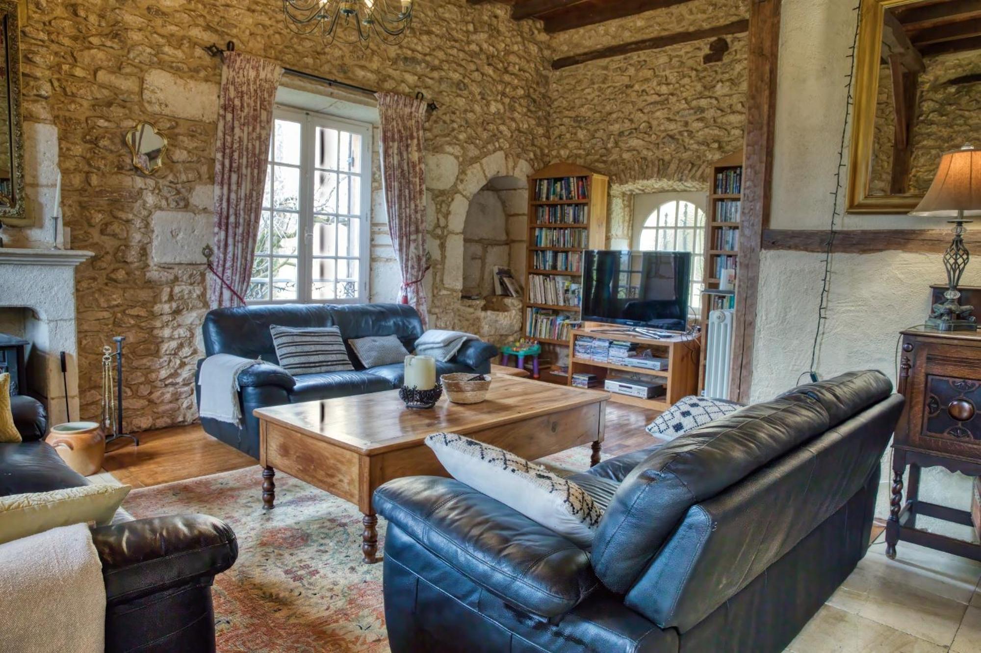 Vila Le Manoir De St Marcel Saint-Marcel-du-Périgord Pokoj fotografie