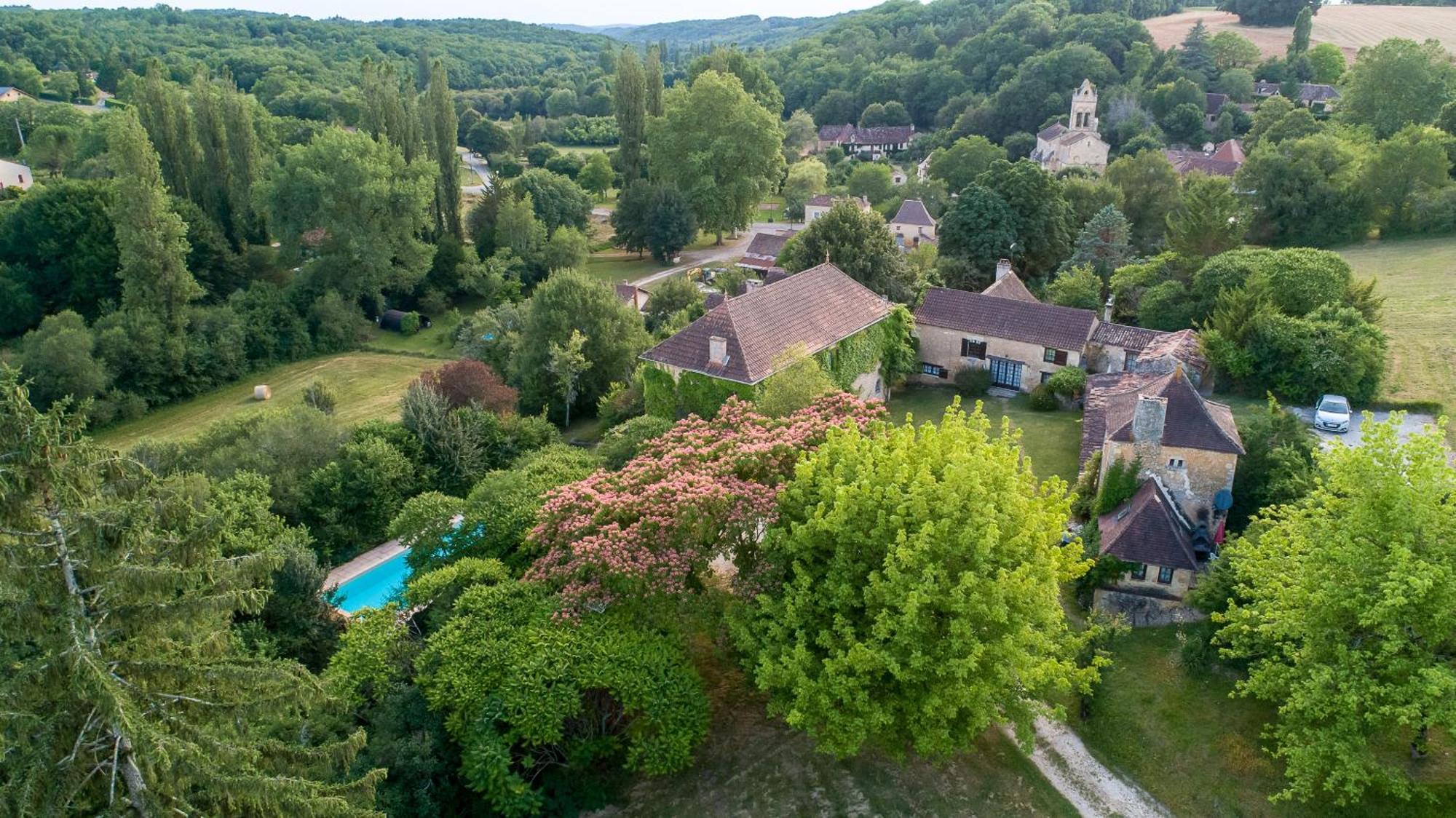 Vila Le Manoir De St Marcel Saint-Marcel-du-Périgord Pokoj fotografie
